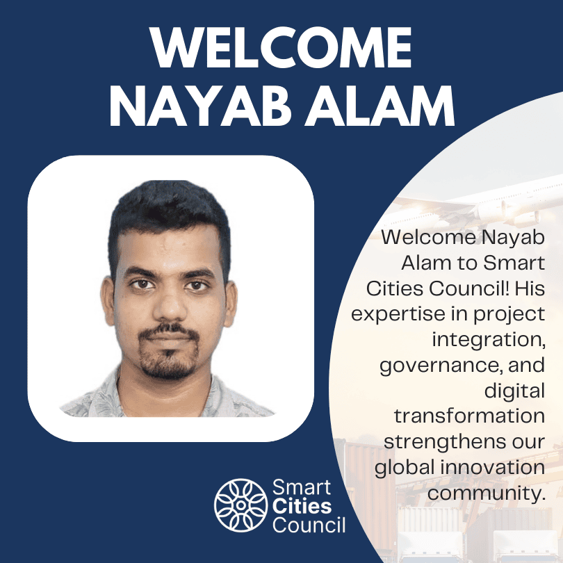 Smart Cities Council Welcomes Nayab Alam